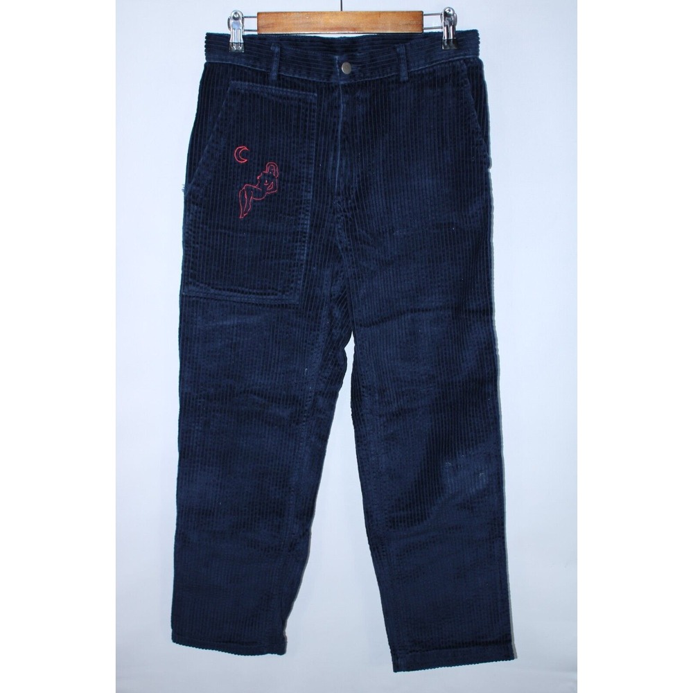 Carne Bollente Unisex Medium Navy‎ Bue Corduroy Pants